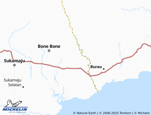 MICHELIN Bungapati map - ViaMichelin