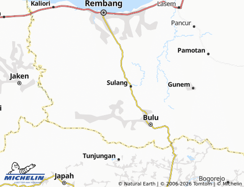 MICHELIN-Landkarte Tanjung - ViaMichelin