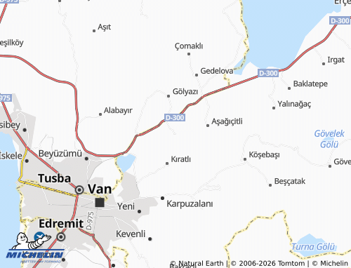 Mapa MICHELIN Dereüstü - ViaMichelin