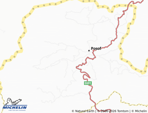 MICHELIN Özbaşı map - ViaMichelin