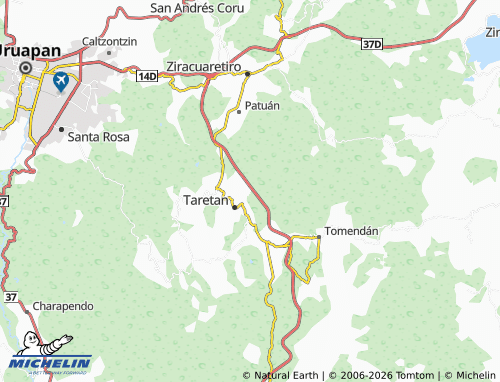Mappa MICHELIN El Llanito - ViaMichelin