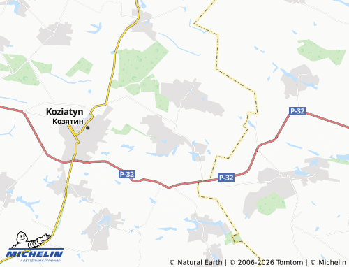 Mappa MICHELIN Makharyntsi - ViaMichelin