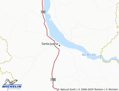 Mapa MICHELIN Santa Juana - ViaMichelin