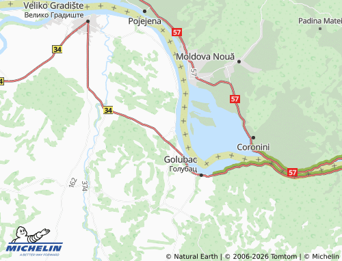 Carte MICHELIN Usije - ViaMichelin