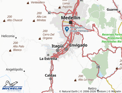 Mappa MICHELIN Terranova - ViaMichelin