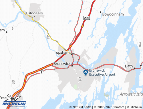 Mappa MICHELIN Topsham - ViaMichelin