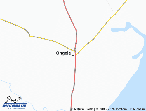 MICHELIN Ongole map - ViaMichelin