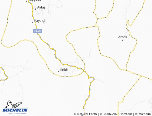 MICHELIN Sulakyurt map - ViaMichelin