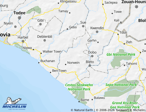 Mapa MICHELIN Jo River - ViaMichelin