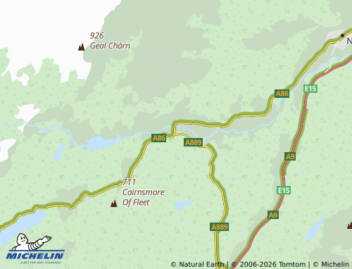 Carte MICHELIN Drumgask - ViaMichelin