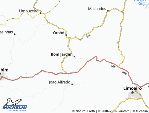 Mappa MICHELIN Bom Jardim - ViaMichelin
