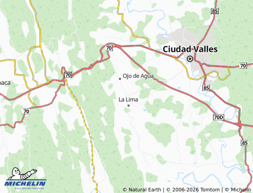 Mappa MICHELIN San Antonio Huichimal - ViaMichelin
