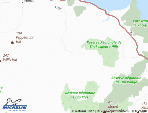 MICHELIN Mawbanna map - ViaMichelin