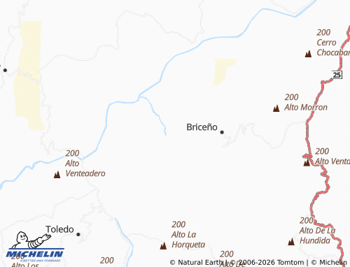 Mapa MICHELIN La América - ViaMichelin