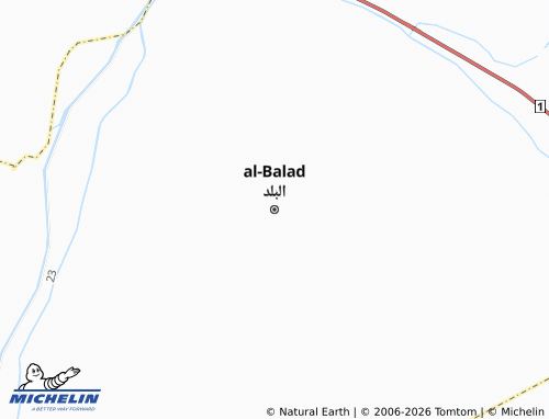 MICHELIN Balad map - ViaMichelin