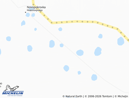 MICHELIN-Landkarte Novokulevchi - ViaMichelin