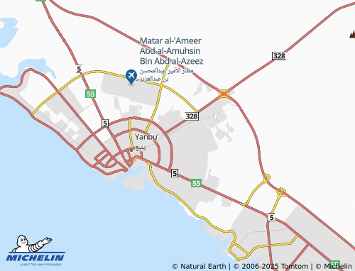MICHELIN Ghirnatah District map - ViaMichelin