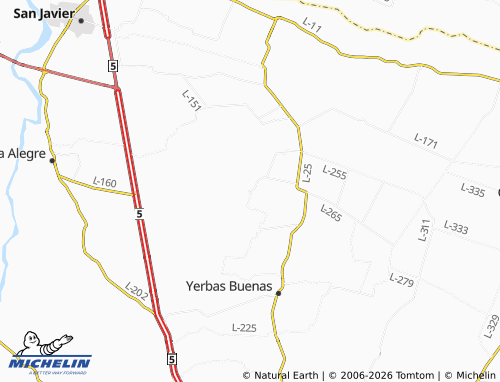 Mappa MICHELIN La Esperanza - ViaMichelin