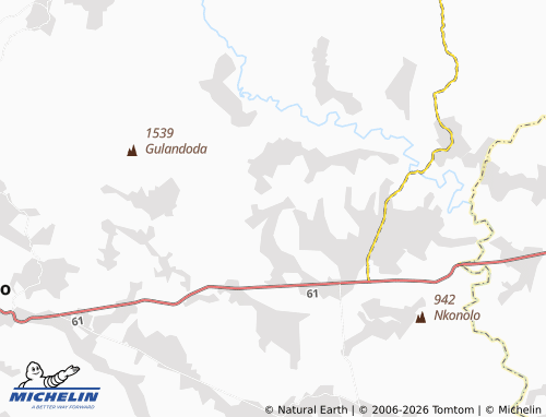 MICHELIN-Landkarte Lalini - ViaMichelin