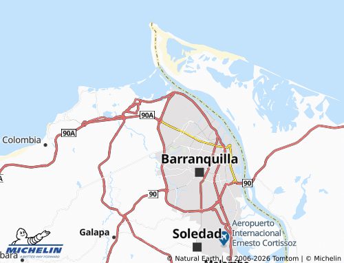 Mappa MICHELIN El Tabor - ViaMichelin