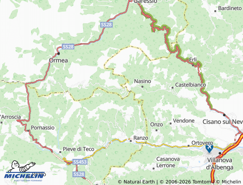 Kaart MICHELIN Alto - ViaMichelin