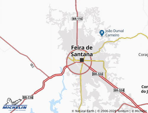 Carte MICHELIN Cruzeiro - ViaMichelin