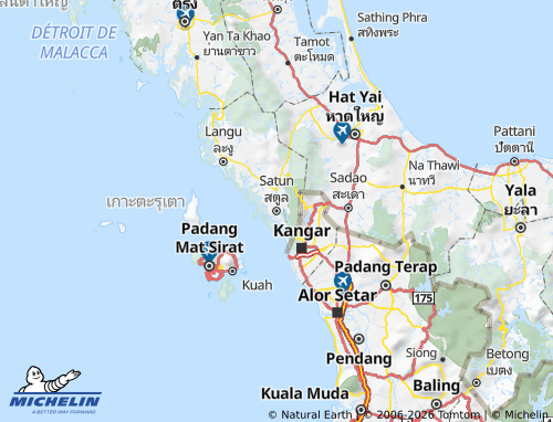 Mapa MICHELIN Changwat Satun - ViaMichelin