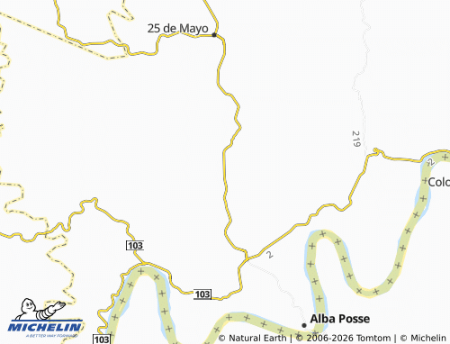 Mappa MICHELIN San Francisco de Asís - ViaMichelin