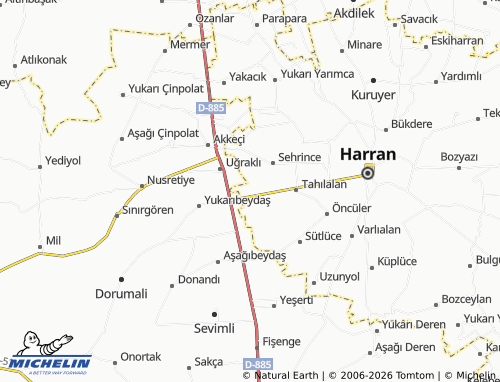 MICHELIN Çatalhurma map - ViaMichelin