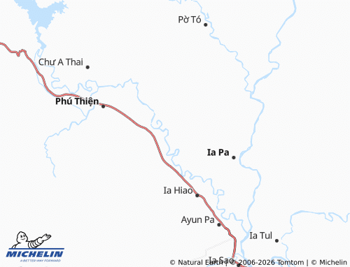 Mapa MICHELIN Ia Yeng - ViaMichelin