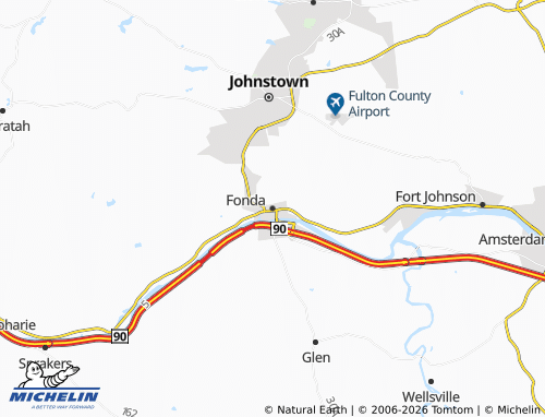 Mapa MICHELIN Fonda - ViaMichelin