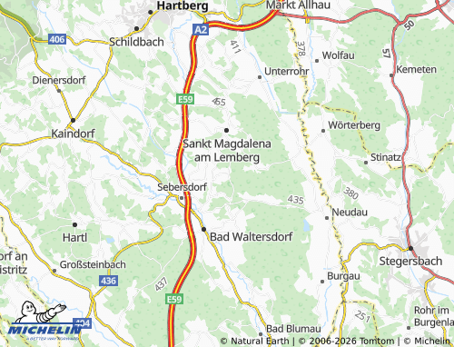Mapa MICHELIN Haller - ViaMichelin