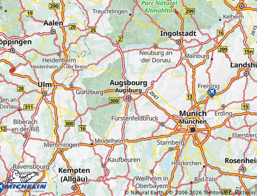 Mappa MICHELIN Augusta - ViaMichelin