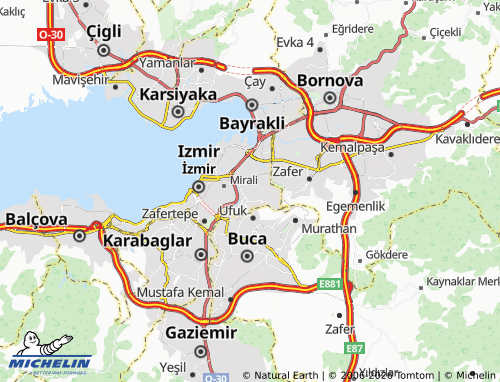 Kaart MICHELIN Levent - ViaMichelin