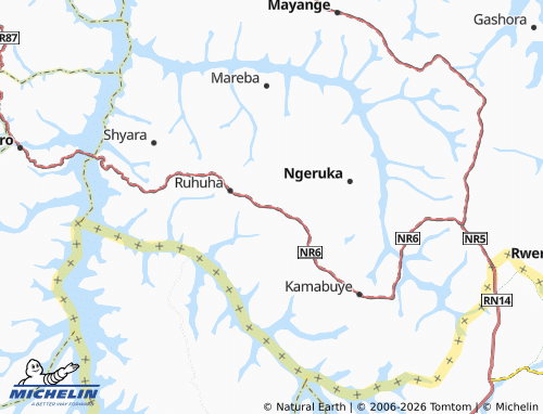 Mappa MICHELIN Kagesera - ViaMichelin