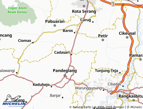 Mappa MICHELIN Cadasari - ViaMichelin