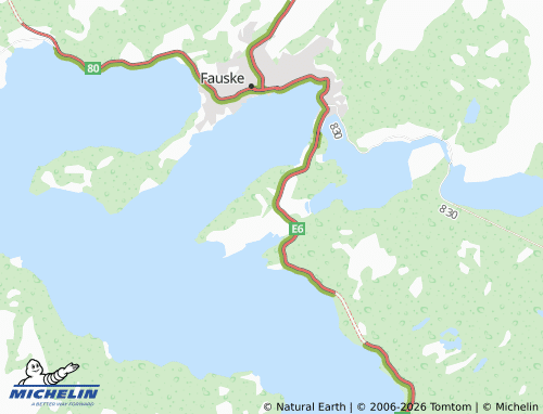 MICHELIN Båtsvika map - ViaMichelin