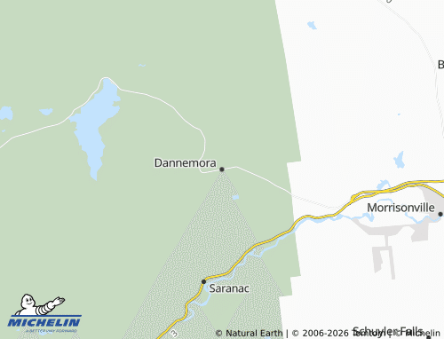 Mapa MICHELIN Dannemora - ViaMichelin