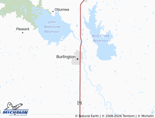 Mappa MICHELIN Burlington - ViaMichelin