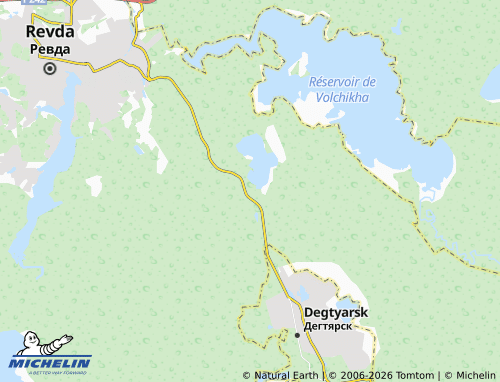 MICHELIN-Landkarte Berezhok - ViaMichelin