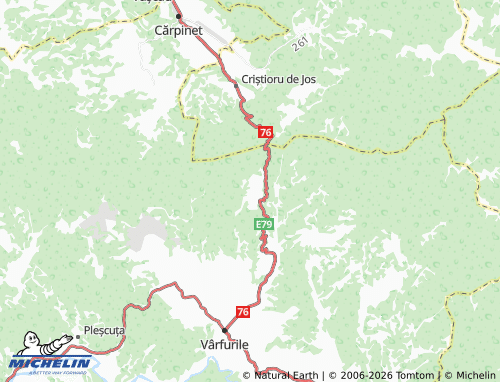 Mapa MICHELIN Groși - ViaMichelin