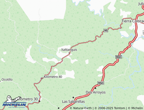 MICHELIN Cervantes Delgado map - ViaMichelin