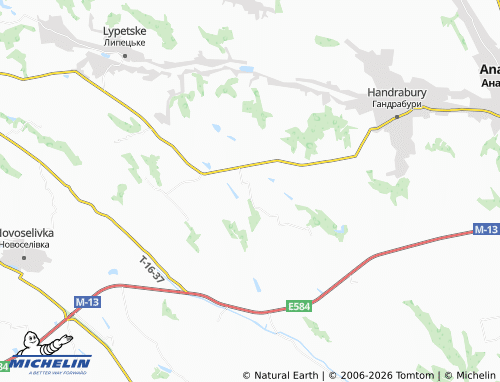 Mapa MICHELIN Stavky - ViaMichelin