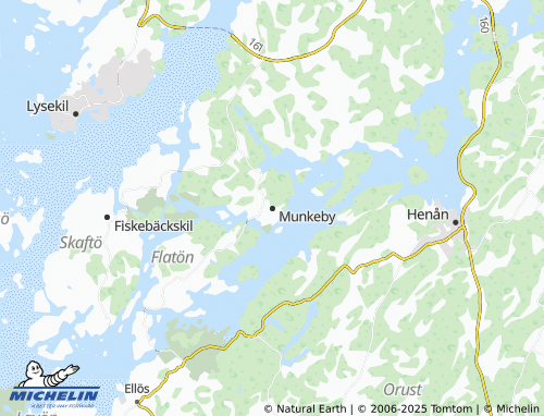 MICHELIN Munkeby map - ViaMichelin