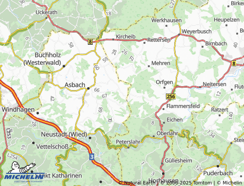 Mapa MICHELIN Altenhofen - ViaMichelin