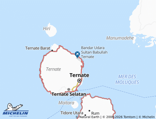 MICHELIN Tabam map - ViaMichelin