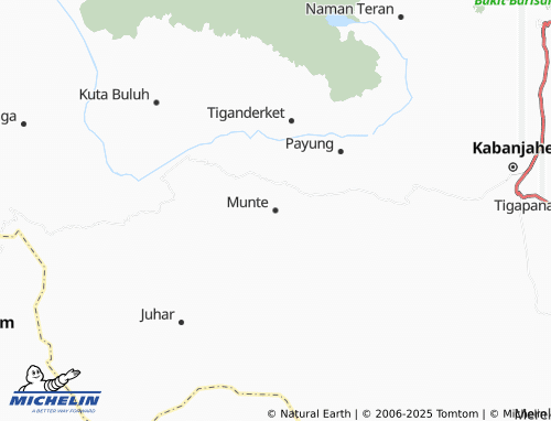 MICHELIN Munte map - ViaMichelin