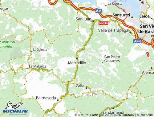 MICHELIN Mercadillo map - ViaMichelin