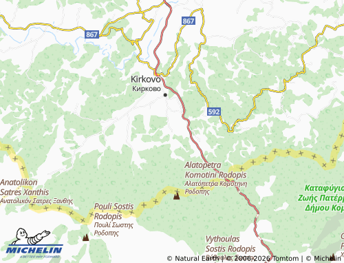 Mappa MICHELIN Shumnatitsa - ViaMichelin