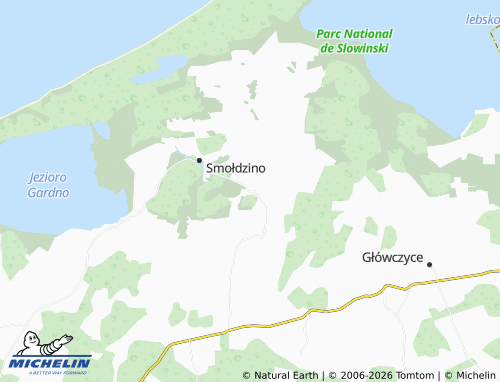 MICHELIN-Landkarte Żelazo - ViaMichelin